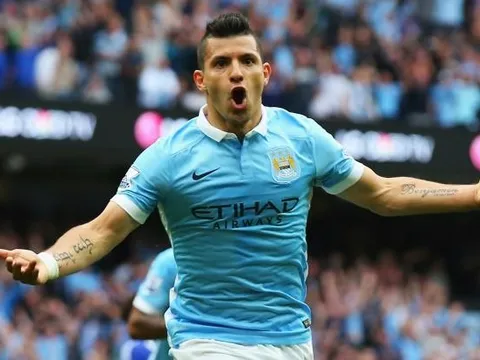 Sergio Aguero kháng cáo án treo giò