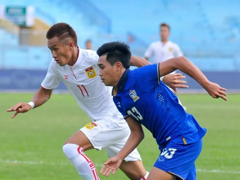 U19 Thái Lan vất vả thắng Lào 2-1