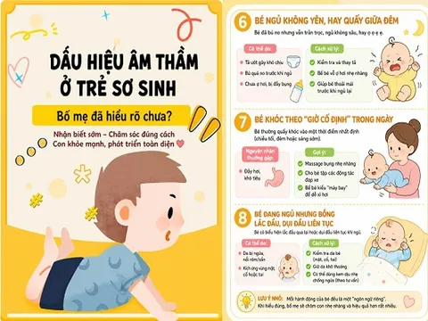 8 dấu hiệu trẻ sơ sinh đang âm thầm “kêu cứu” bố mẹ mỗi ngày