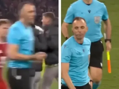 Kimmich nổi giận, vây lấy trọng tài ngày Bayern bị loại