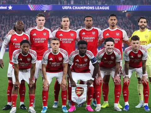 Đội hình Arsenal 2026/27 xoay quanh Declan Rice