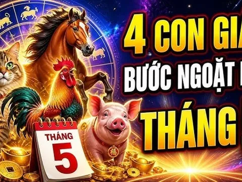 4 con giáp bước ngoặt lớn tháng 5, thời cơ lớn đang ngay trước mặt