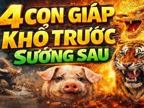 Âm thầm chịu khổ có ngày giàu lên, 3 con giáp tích tiền âm thầm thắng to