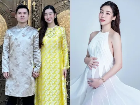 Hai lần mang thai kín như bưng của HH Đỗ Mỹ Linh với con trai bầu Hiển: Từ bí mật sinh con đến khoảnh khắc lộ bụng bầu lần 2