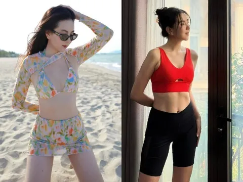 "MC đẹp nhất VTV" khoe cơ bụng số 11 cực phẩm trong lâu đài ở Bắc Ninh, U40 trẻ xinh được chồng thiếu gia cưng chiều