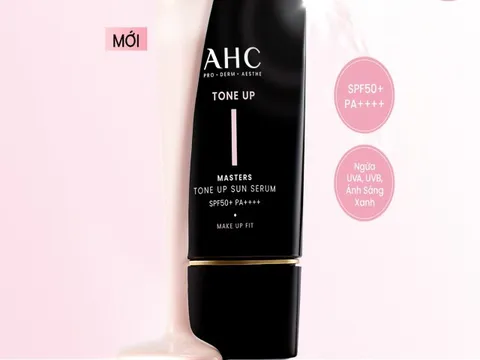 AHC Masters Tone Up “phủ sóng” với livestream và ưu đãi hấp dẫn trên Shopee