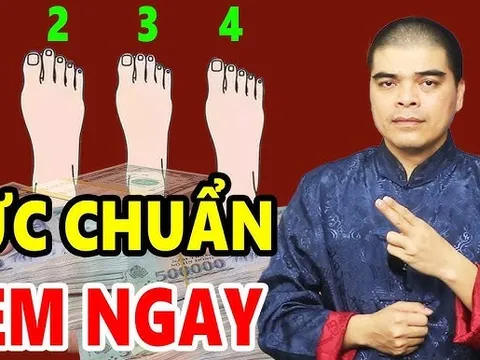 Người có tướng chân này cả đời đi trên nhung lụa: Kiểm tra ngay xem bạn có không?