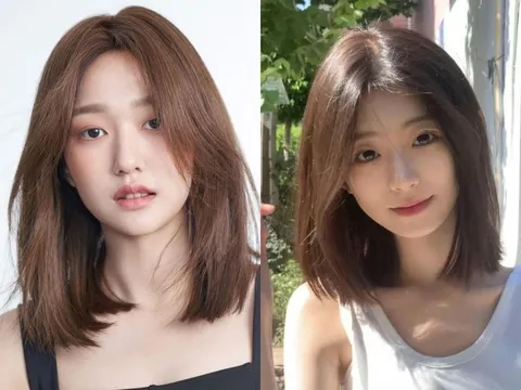 5  kiểu tóc ngang vai giúp nàng mặt tròn trông thon gọn hơn, trẻ trung mà vẫn cực kỳ thời thượng