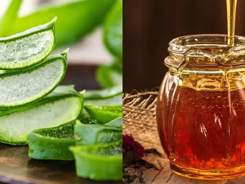 Mật ong kết hợp với nha đam có tác dụng gì cho da?