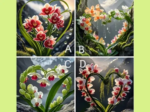 Trắc nghiệm: Chọn một đóa hoa, lộ ngay bạn đang chiếm vị trí số mấy trong lòng chồng