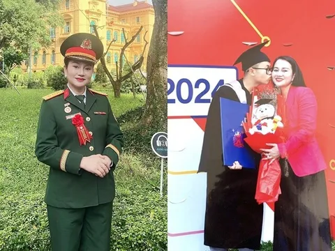 Cô thợ may thành Chỉ huy mang quân hàm Thượng tá, NSND, kết hôn cùng ông xã là cấp trên