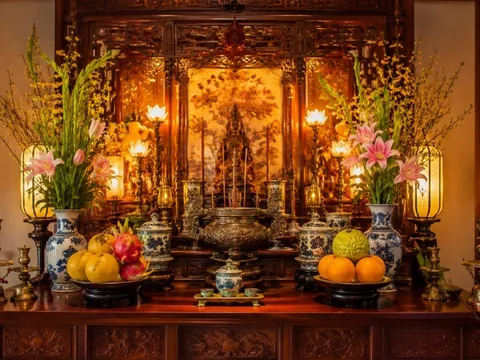 Ban thờ có 3 dấu hiệu này: Gia chủ thường đang vào giai đoạn vượng khí dễ làm giàu