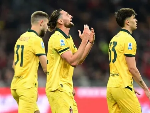 Trắng tay trước Atalanta, Milan nguy cơ mất vé C1