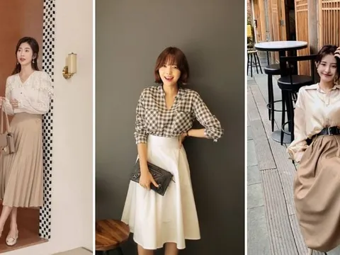 Đây là kiểu váy được yêu thích mùa hè vì mặc tôn dáng và cực dễ phối đồ