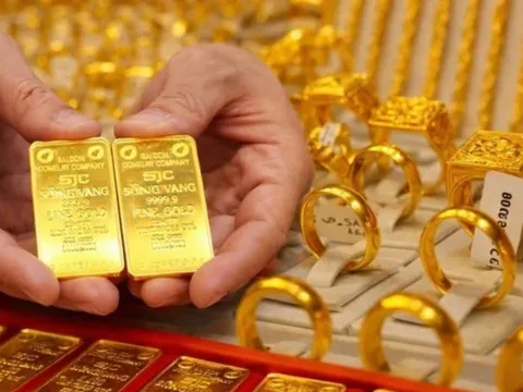 Giá vàng hôm nay 11/5: Vàng nhẫn, vàng miếng đồng loạt lao dốc