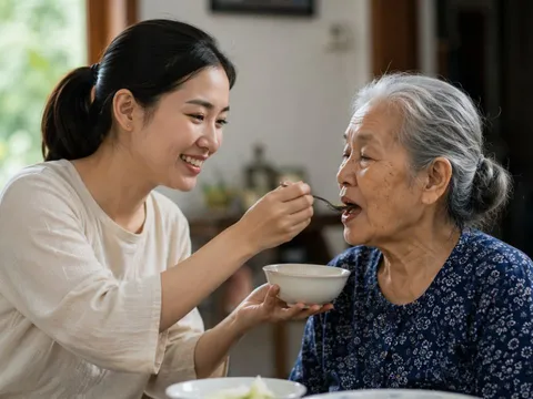 Thuê người chăm sóc cha mẹ già, liệu có phải là bất hiếu?