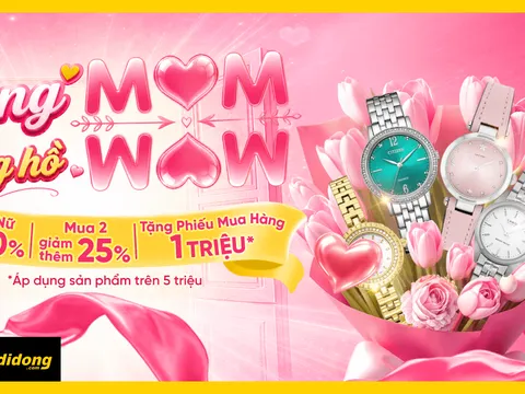 Gợi Ý 5 Mẫu Đồng Hồ Casio Mới Nhất Tặng Mẹ: Đẹp Vượt Thời Gian, Sale Sốc 30% Tại TGDĐ!