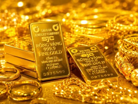 Bảng giá vàng 9999 24K 18K SJC DOJI PNJ hôm nay 13/5/2026