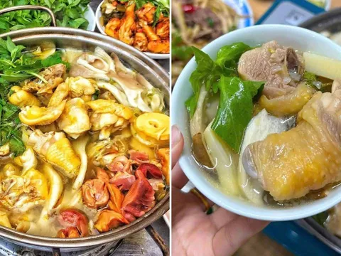 Bí quyết nấu lẩu gà lá é chuẩn vị, nguyên liệu đơn giản