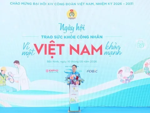 Đa dạng hoạt động tại chương trình “Trao sức khỏe công nhân”: Tăng cường chăm sóc xương khớp cho người lao động