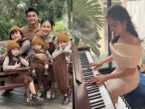 Sao Việt 24h: Nữ đại gia miền Tây chơi đàn như "thần tiên tỷ tỷ" nhưng lộ đôi tay gân guốc, sinh 4 con dáng vẫn nuột nà