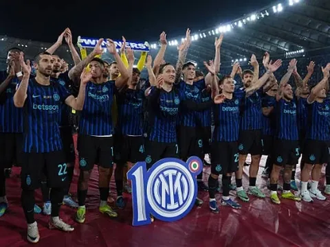 Hạ Lazio, Inter hoàn tất cú đúp danh hiệu quốc nội