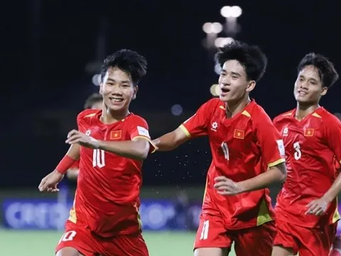 U17 Việt Nam nhận mưa lời khen sau vé World Cup