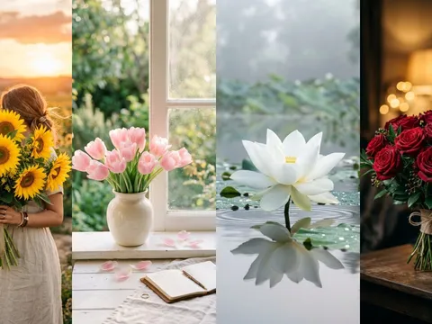 Chọn 1 bông hoa bạn thích nhất: Tin vui nào đang đến với bạn trong tháng tới?