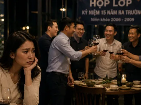 Tôi rất ghét chồng đi họp lớp vì ở đó có người có thể khiến chúng tôi cãi nhau