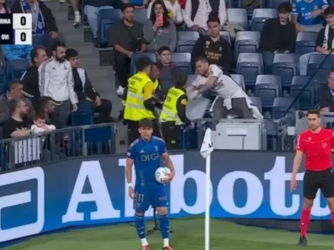 Real Madrid mạnh tay dẹp biểu ngữ đòi đuổi Florentino Perez