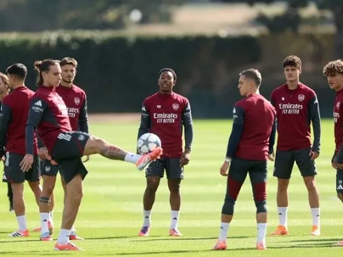 Calafiori kịp trở lại trước trận Burnley