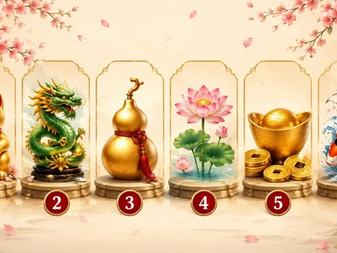 Quiz: Chọn 1 biểu tượng may mắn để xem tháng Tư âm lịch, vận may nào sắp tới với bạn?
