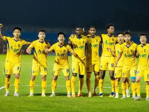 SLNA và Hà Tĩnh có chung nhà tài trợ từ mùa giải tới