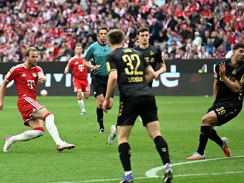 Bayern huỷ diệt Koln nhờ cú hat-trick của Kane