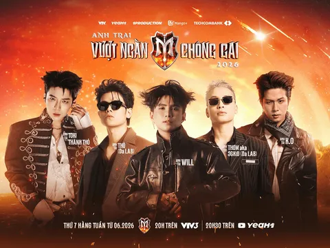 Dàn “nam thần thanh xuân” từ 365daband, Da LAB, Uni5 hội tụ tại Anh Trai Vượt Ngàn Chông Gai 2026