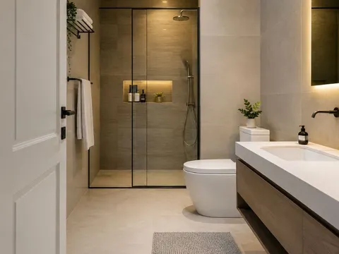 Nên đóng hay mở cửa nhà vệ sinh khi không dùng?