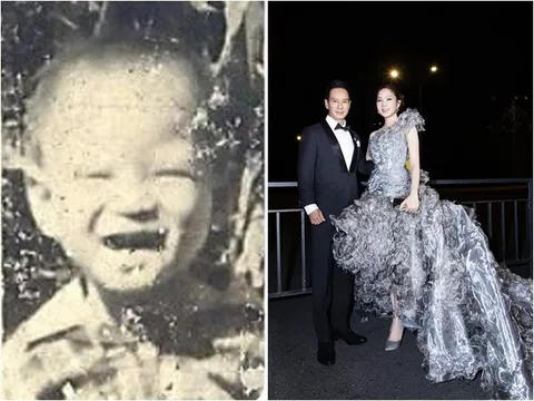 Cậu bé 8 tuổi từng khóc nức nở vì bị mất hàng, lớn lên lấy vợ trẻ, thành đại gia trăm tỷ của showbiz Việt