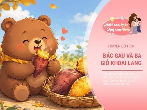 Truyện cổ tích: Ba giỏ khoai lang