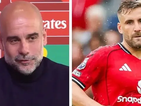 Pep bất ngờ gọi Luke Shaw là "cầu thủ yêu thích " sau chung kết FA Youth Cup