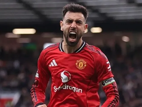 Bruno Fernandes xứng danh cầu thủ sáng tạo ở Ngoại hạng Anh