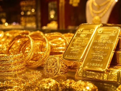 Bảng giá vàng 9999 24K 18K SJC DOJI PNJ hôm nay 17/5/2026