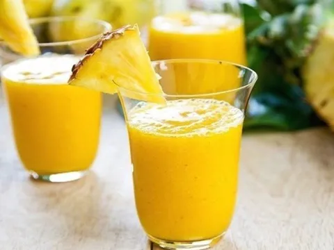 2 khung giờ uống nước ép dứa giảm cân cấp tốc, thải độc gan thận lại đẹp da