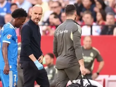 Vinicius báo tin vui về chấn thương sau trận thắng Sevilla
