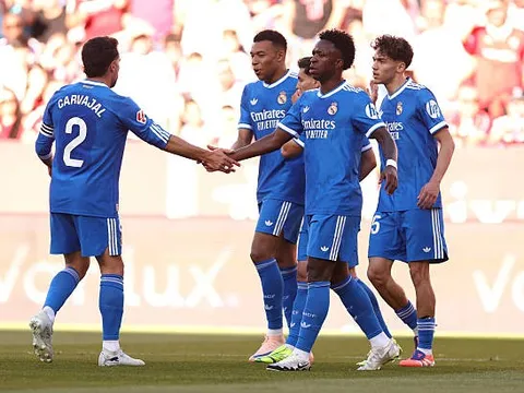 Chấm điểm Real Madrid: Mbappe dọn cỗ; Vinicius chốt hạ