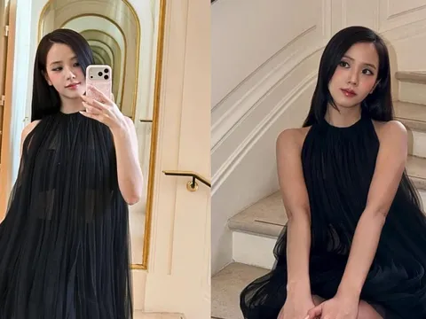 Chỉ đổi cách rẽ ngôi, mái tóc đã trông sang và cuốn hút hơn hẳn