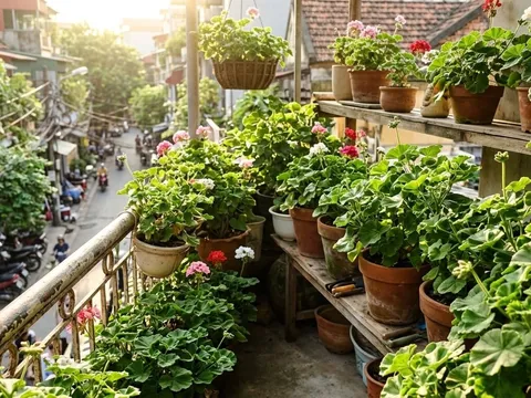 Loài cây thơm như nước hoa, giúp xua muỗi tự nhiên, nhiều gia đình mê trồng mùa hè