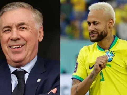 HLV Ancelotti gọi Neymar trở lại tuyển Brazil dự World Cup 2026