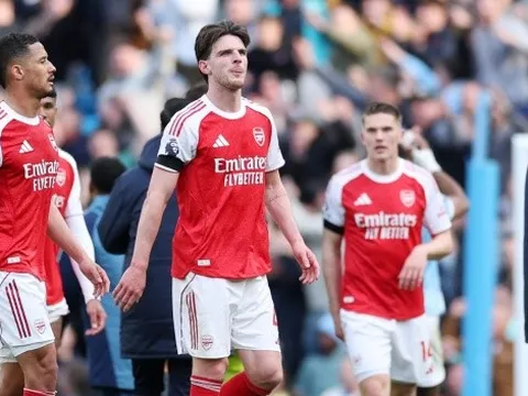 Declan Rice vinh danh 3 ngôi sao phòng ngự của Arsenal