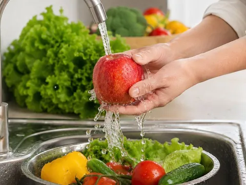 Nghiên cứu chỉ ra cách làm sạch rau sống, trái cây. Nhiều người sẽ bất ngờ