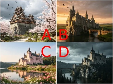Trắc nghiệm: Chọn một tòa lâu đài, biết ngay hiện tại có ai đang thầm yêu bạn không